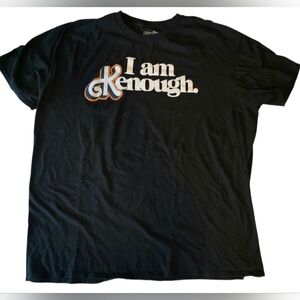 Barbie Black 'I Am Kenough' Graphic Tee
